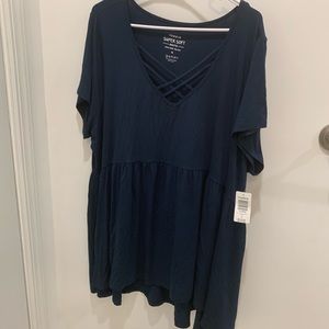 Torrid Super Soft Babydoll shirt